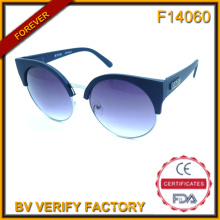 F14060 Моды металла с пластиковые солнцезащитные очки как новейшие продукты в рынке